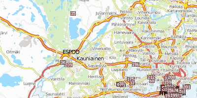 Espoo Stadtplan